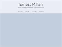 Tablet Screenshot of millan.info